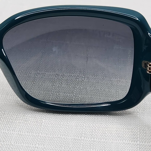 Dolce & Gabbana Turquois Crystal Sunglasses DG 6042-B 810/8G w Case Box Plastic - Picture 7 of 12